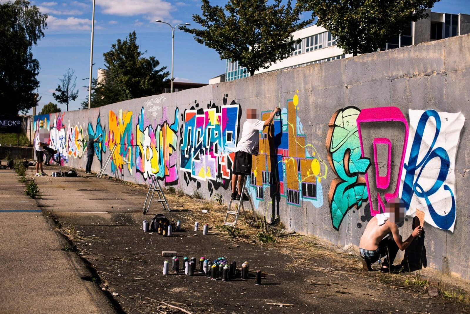 důkaz o sídlišti nad lužnicí sídliště sojčák tábor galerie kultura graffiti transforma