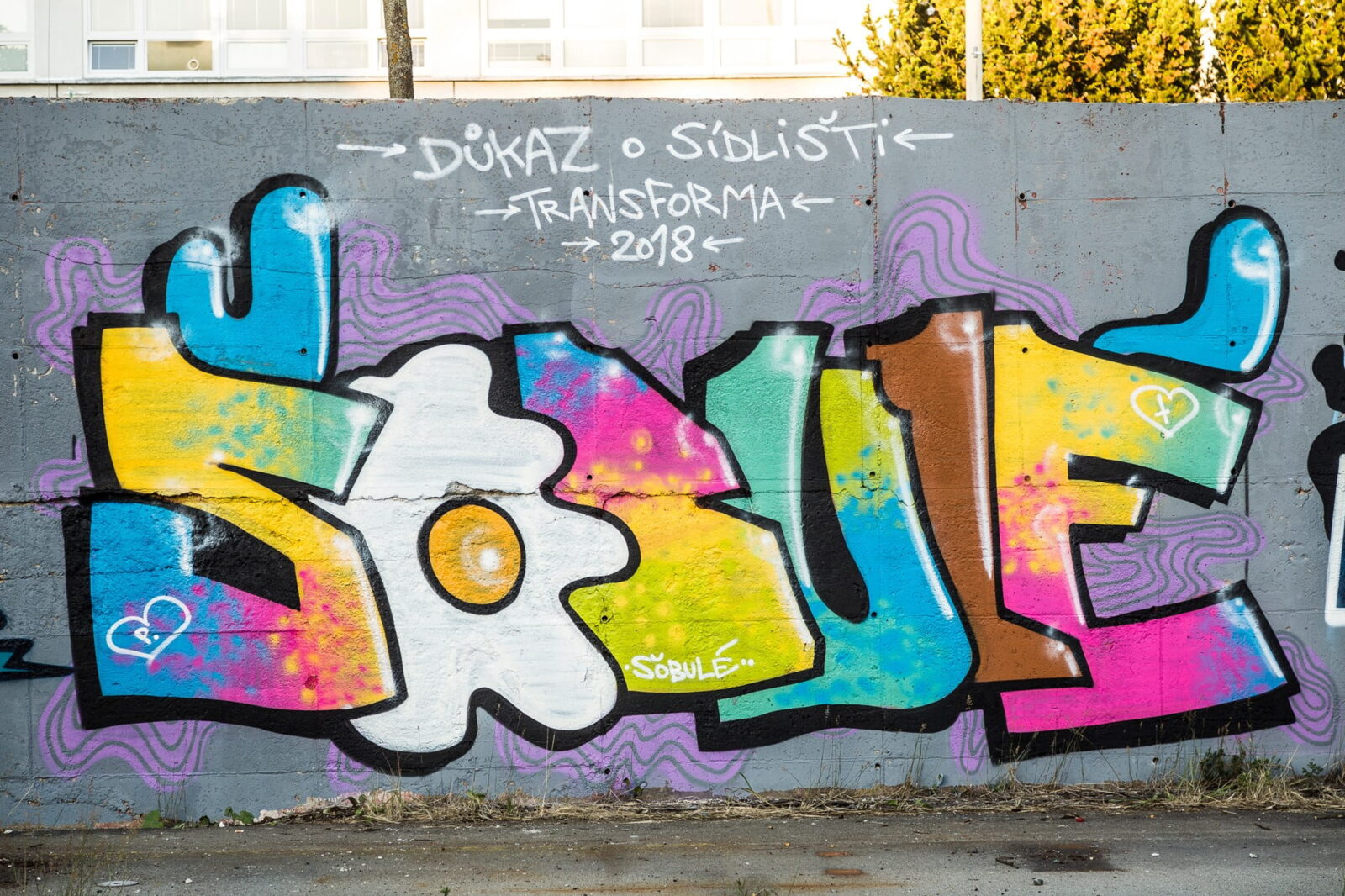 důkaz o sídlišti nad lužnicí sídliště sojčák tábor galerie kultura graffitidůkaz o sídlišti nad lužnicí sídliště sojčák tábor galerie kultura graffiti transforma šobule