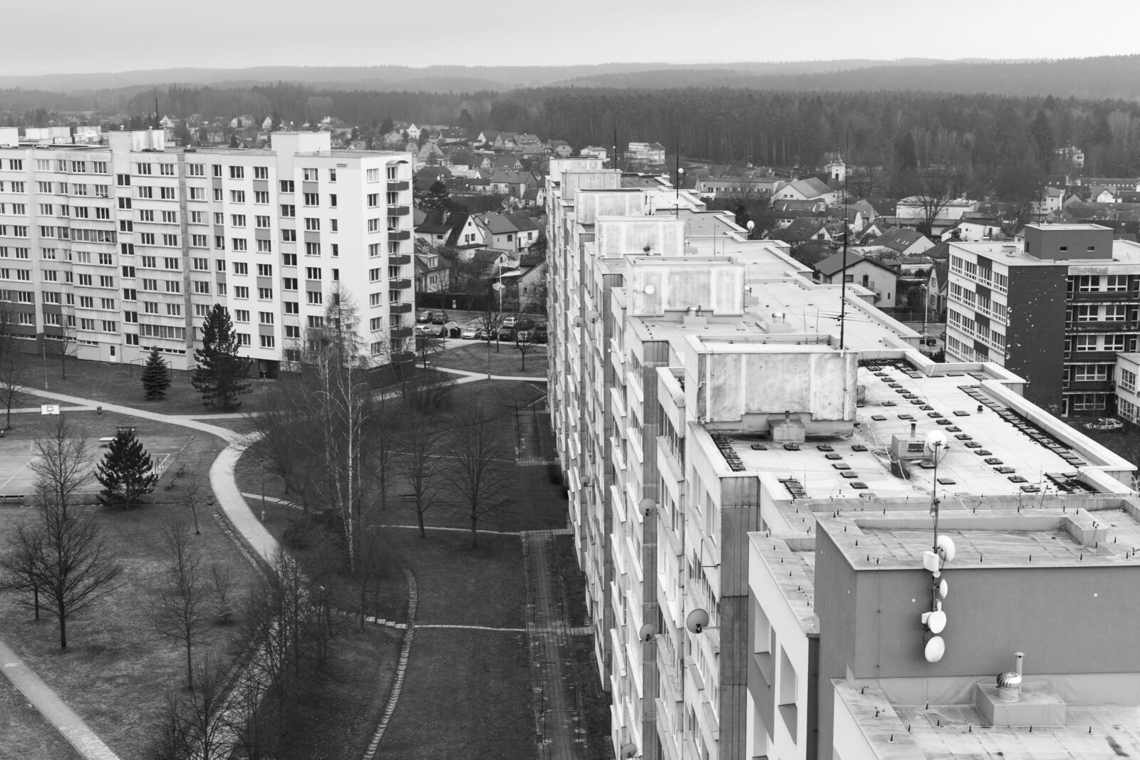 důkaz o sídlišti nad lužnicí sídliště sojčák tábor galerie současnost