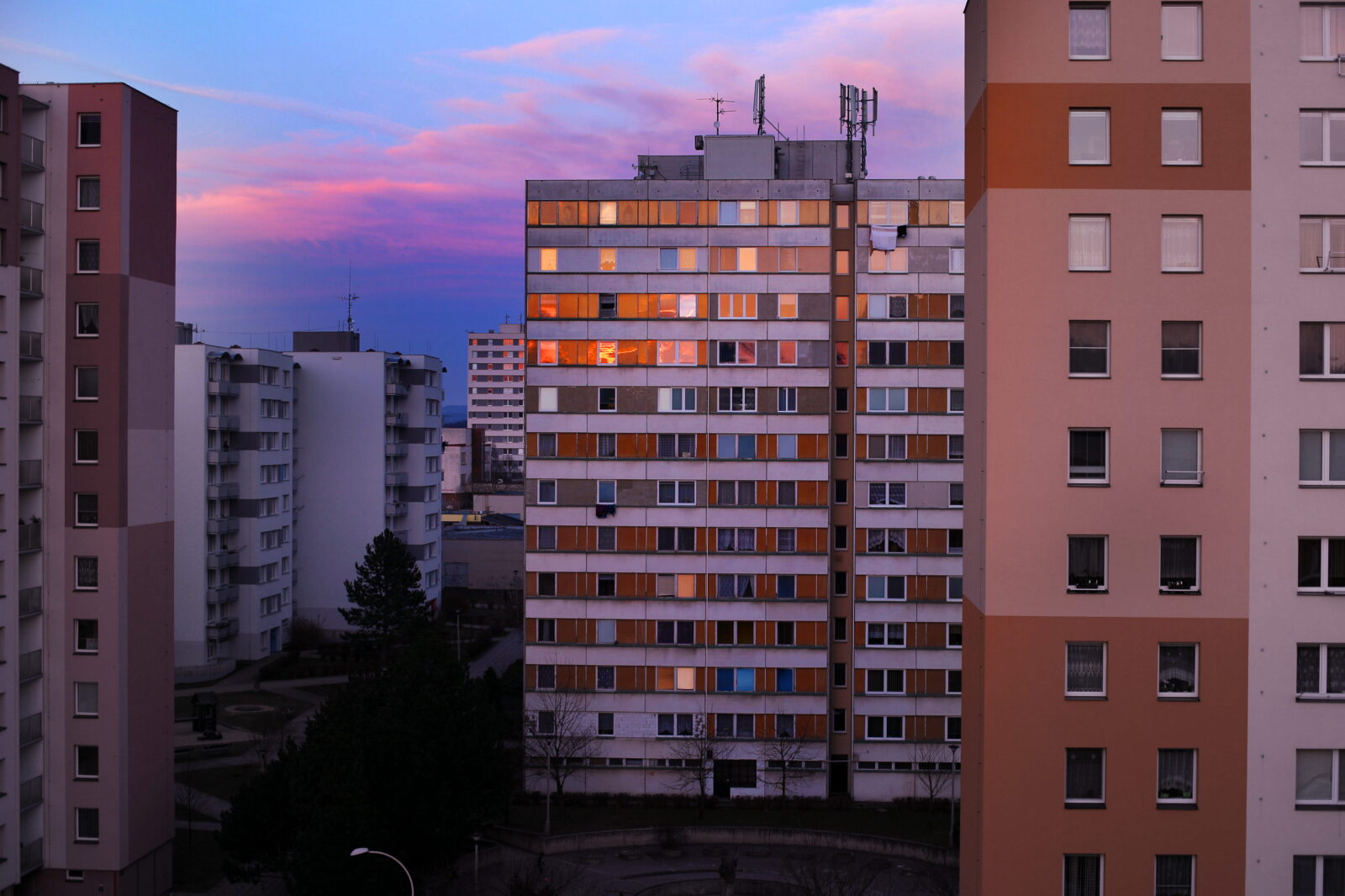 důkaz o sídlišti nad lužnicí sídliště sojčák tábor galerie současnost