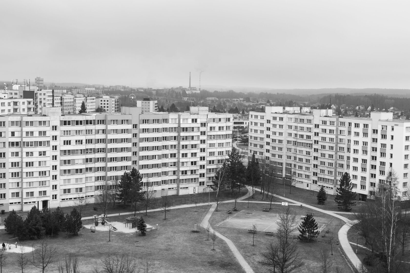 důkaz o sídlišti nad lužnicí sídliště sojčák tábor galerie současnost