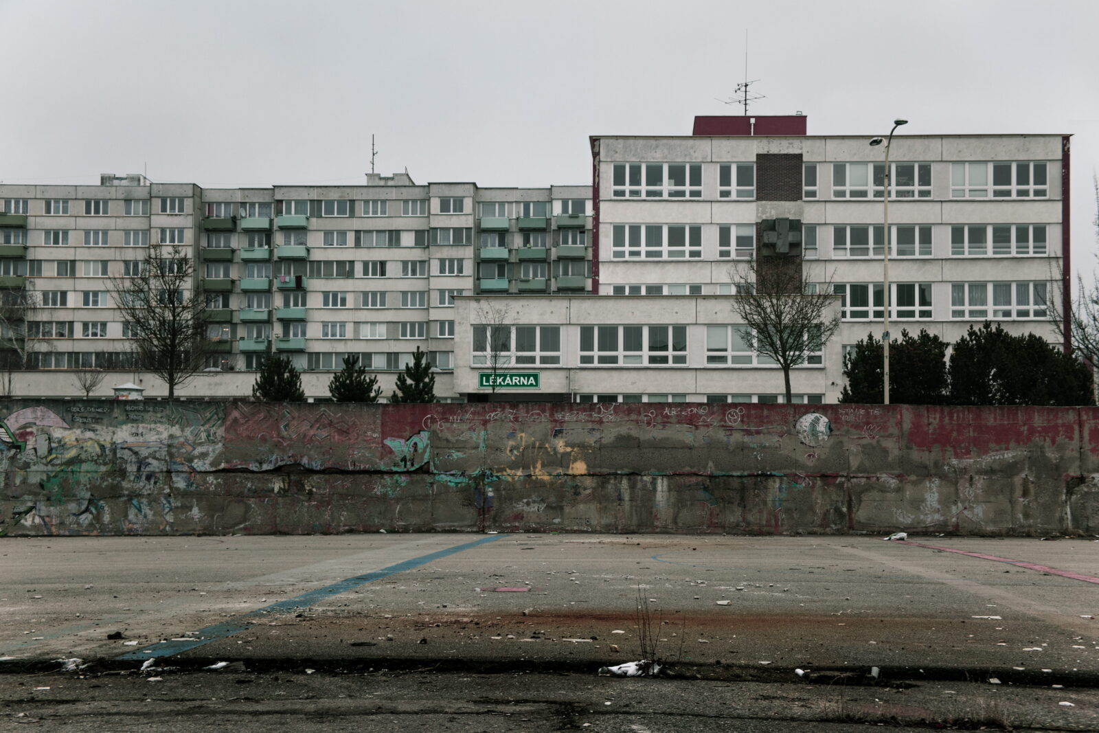 důkaz o sídlišti nad lužnicí sídliště sojčák tábor galerie současnost poliklinika