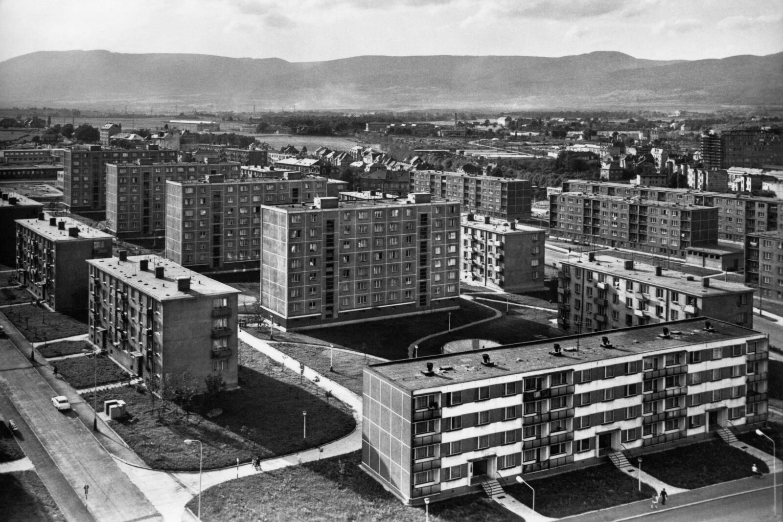 POHLEDOS Pohlednice Pohled Panelák Paneláky Sídliště Teplice Řetenice