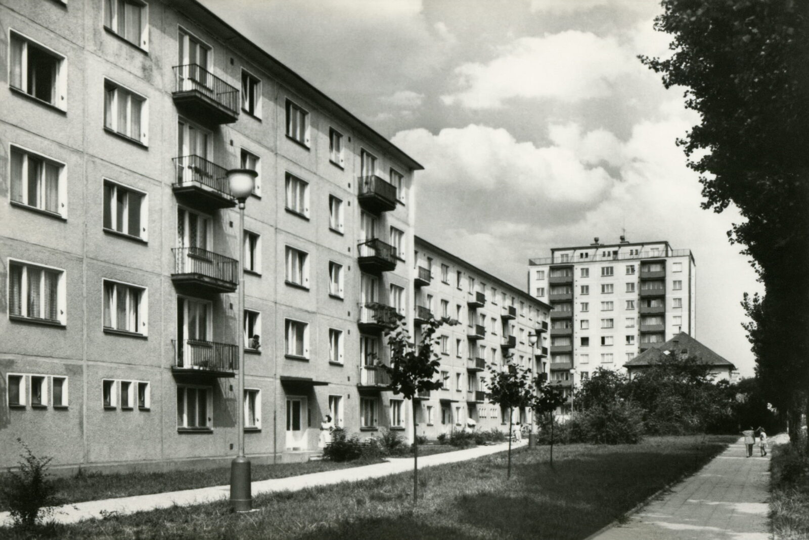 POHLEDOS Pohlednice Pohled Panelák Paneláky Sídliště Valašské Meziříčí Sídliště Křižná