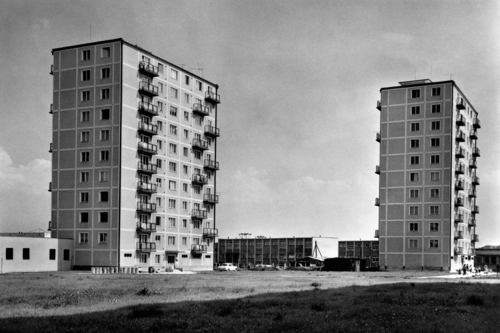 POHLEDOS Pohlednice Pohled Panelák Paneláky Sídliště Hlučín