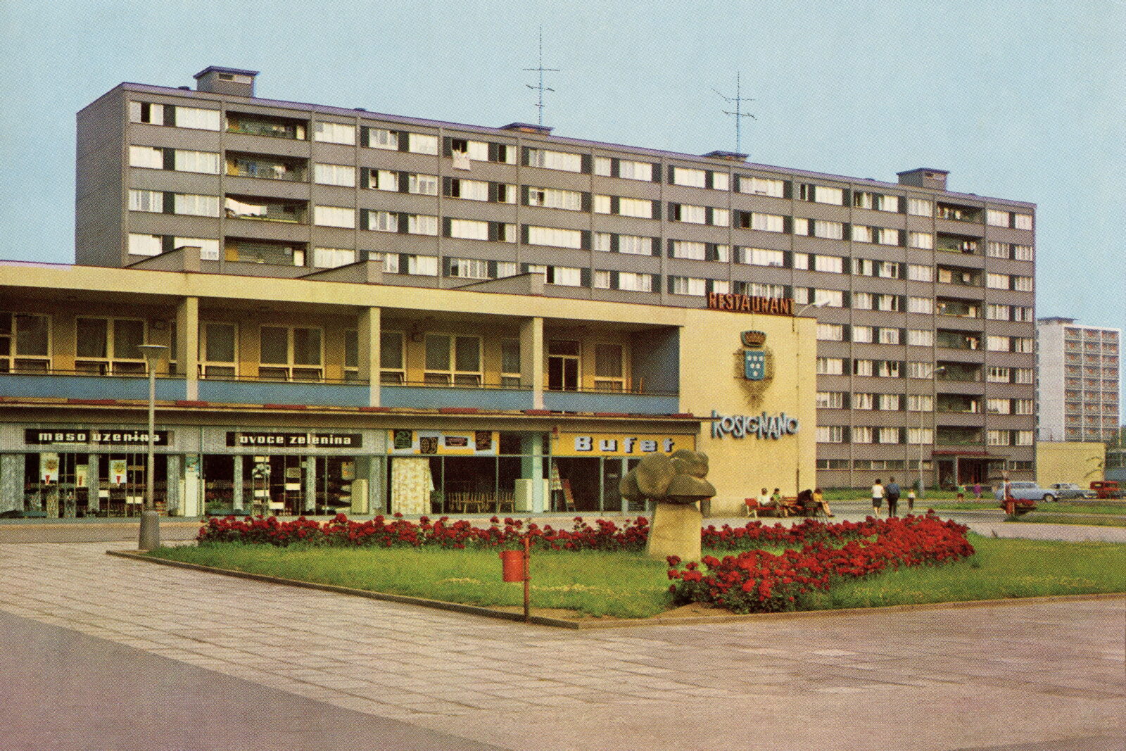 POHLEDOS Pohlednice Pohled Panelák Paneláky Sídliště Pardubice Polabiny