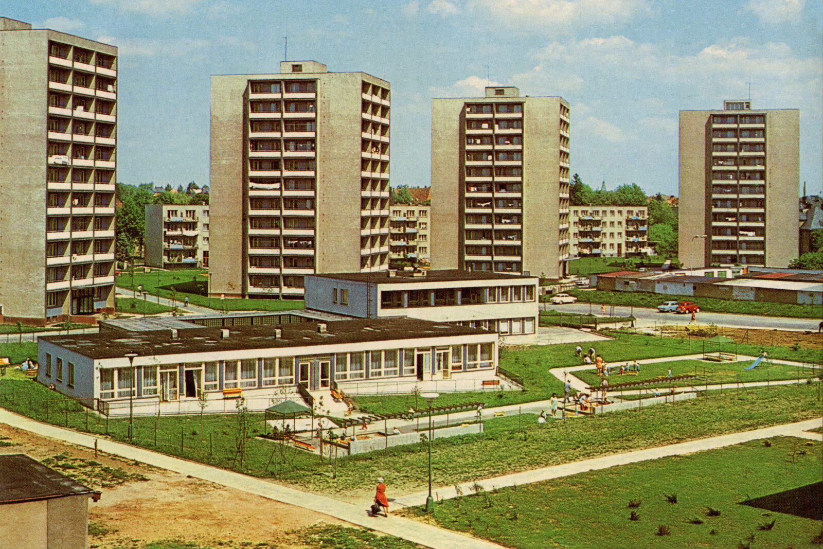 POHLEDOS Pohlednice Pohled Pardubice Sídliště Opava