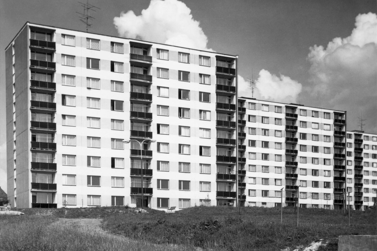POHLEDOS Pohlednice Pohled Panelák Paneláky Sídliště Hrádek nad Nisou