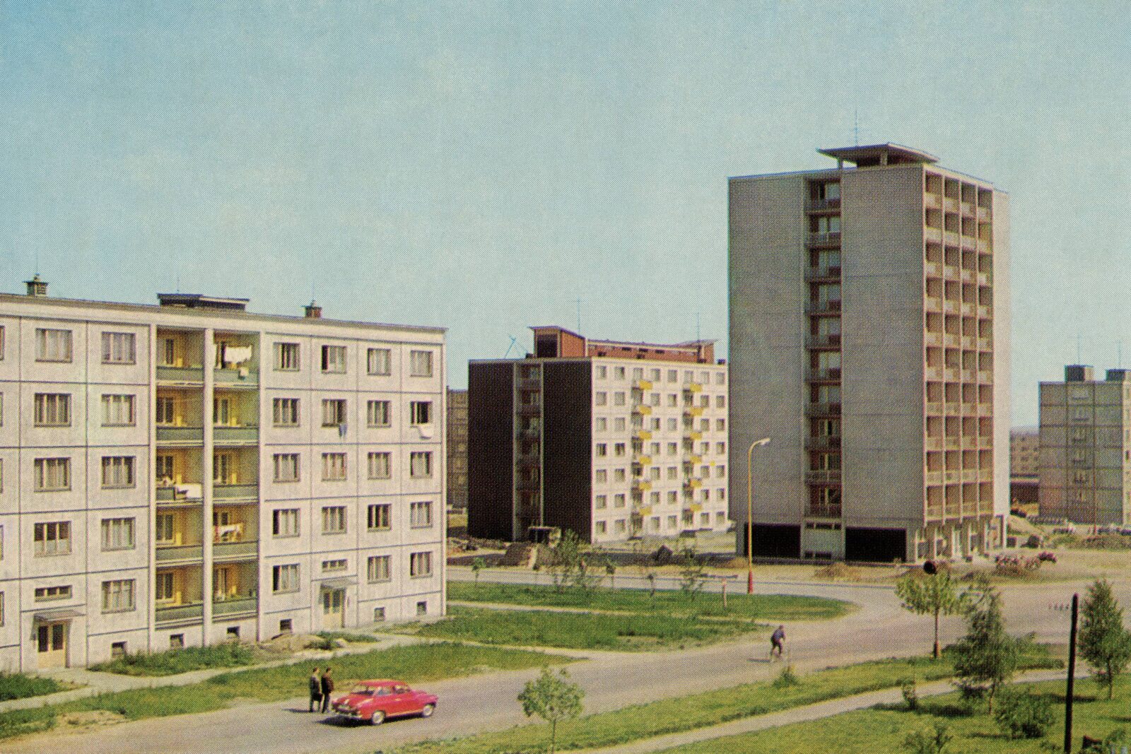POHLEDOS Pohlednice Pohled Panelák Paneláky Sídliště Kladno Kročehlavy