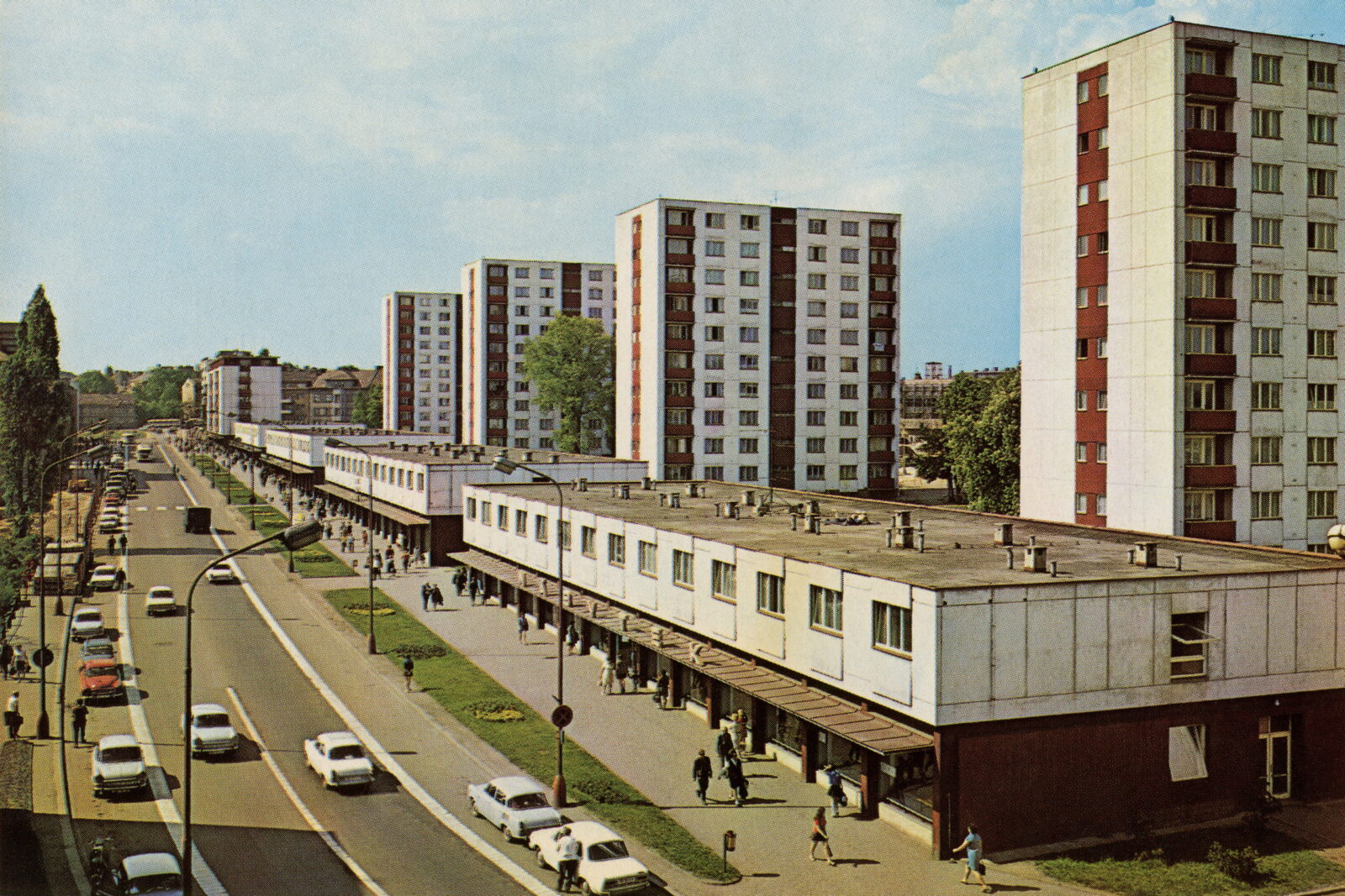 POHLEDOS Pohlednice Pohled Panelák Paneláky Sídliště Kocanda Litoměřice