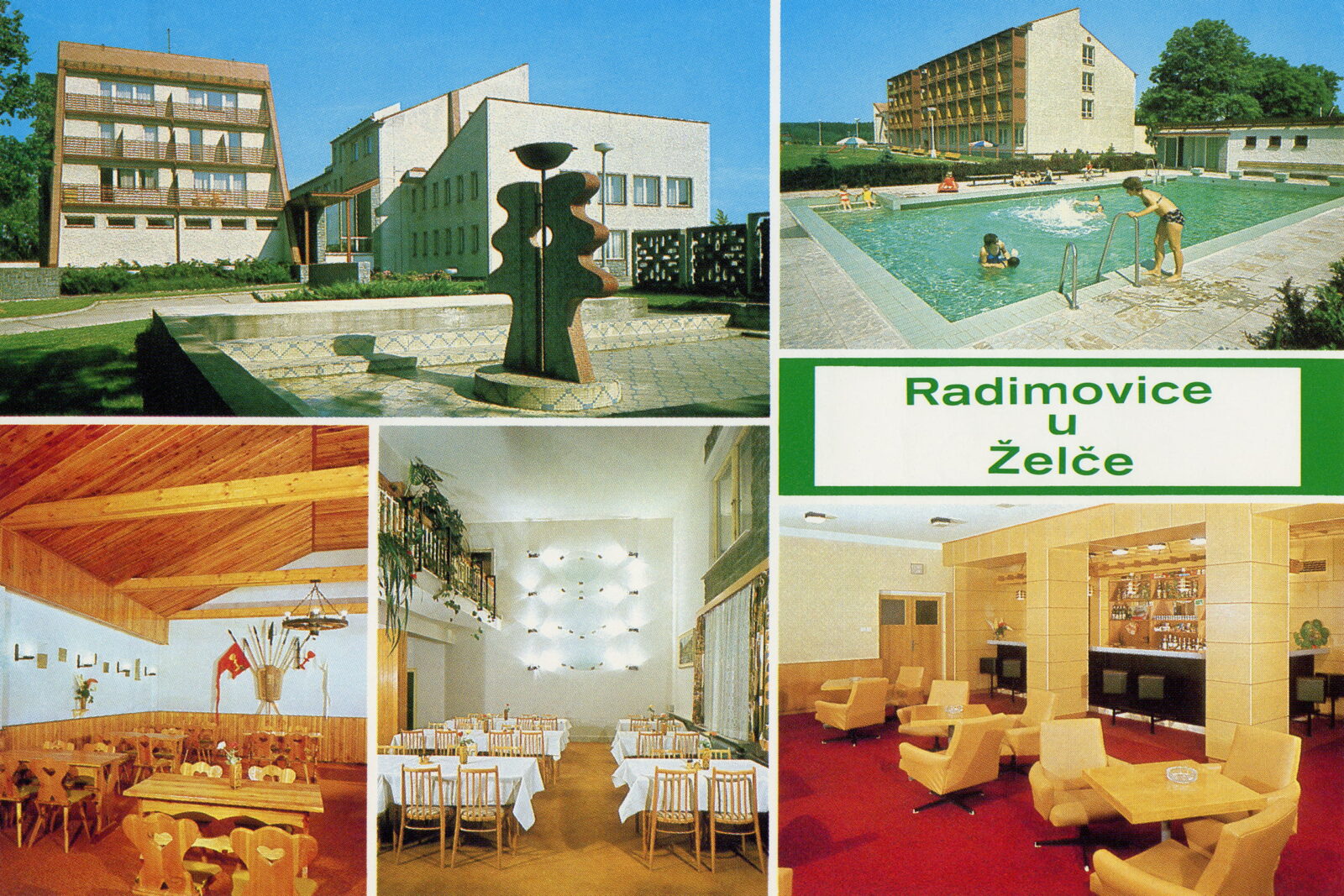 POHLEDOS Pohlednice Pohled Panelák Paneláky Sídliště Radimovice U Želče